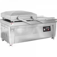 Напольный вакуумный упаковщик Hualian HVC-820S/2B (нерж.) от экспертов компании ПРОФВАКУУМ