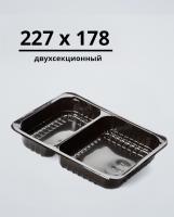 Лоток 227x178x36 (двухсекционный)