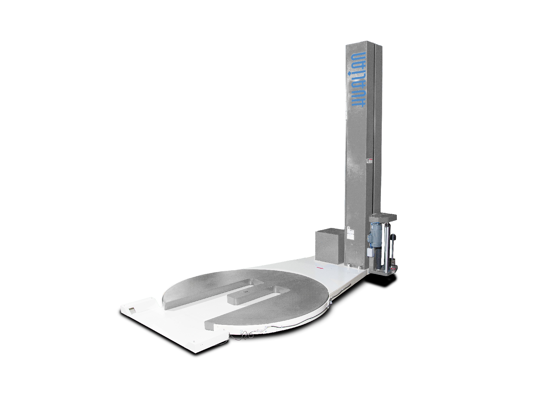 Паллетоупаковщик HL-1650F Эко с E-платформой (с моторизированной кареткой с престрейчем)