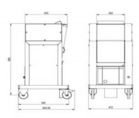 Шкуросъемная машина La Minerva SR 300 F 380В